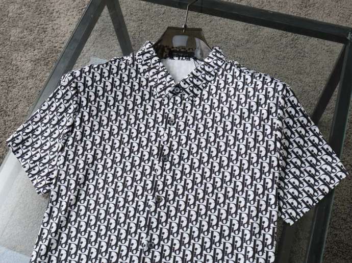 Dior Polo Shirt Short _SKUDiorM-3XL26rn6720087